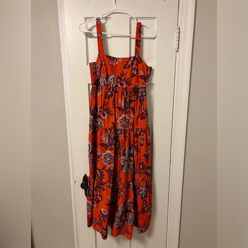 Floral midi dress
